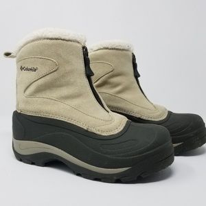 Suede Columbia Cascadian Snowchill Winter Boots 6